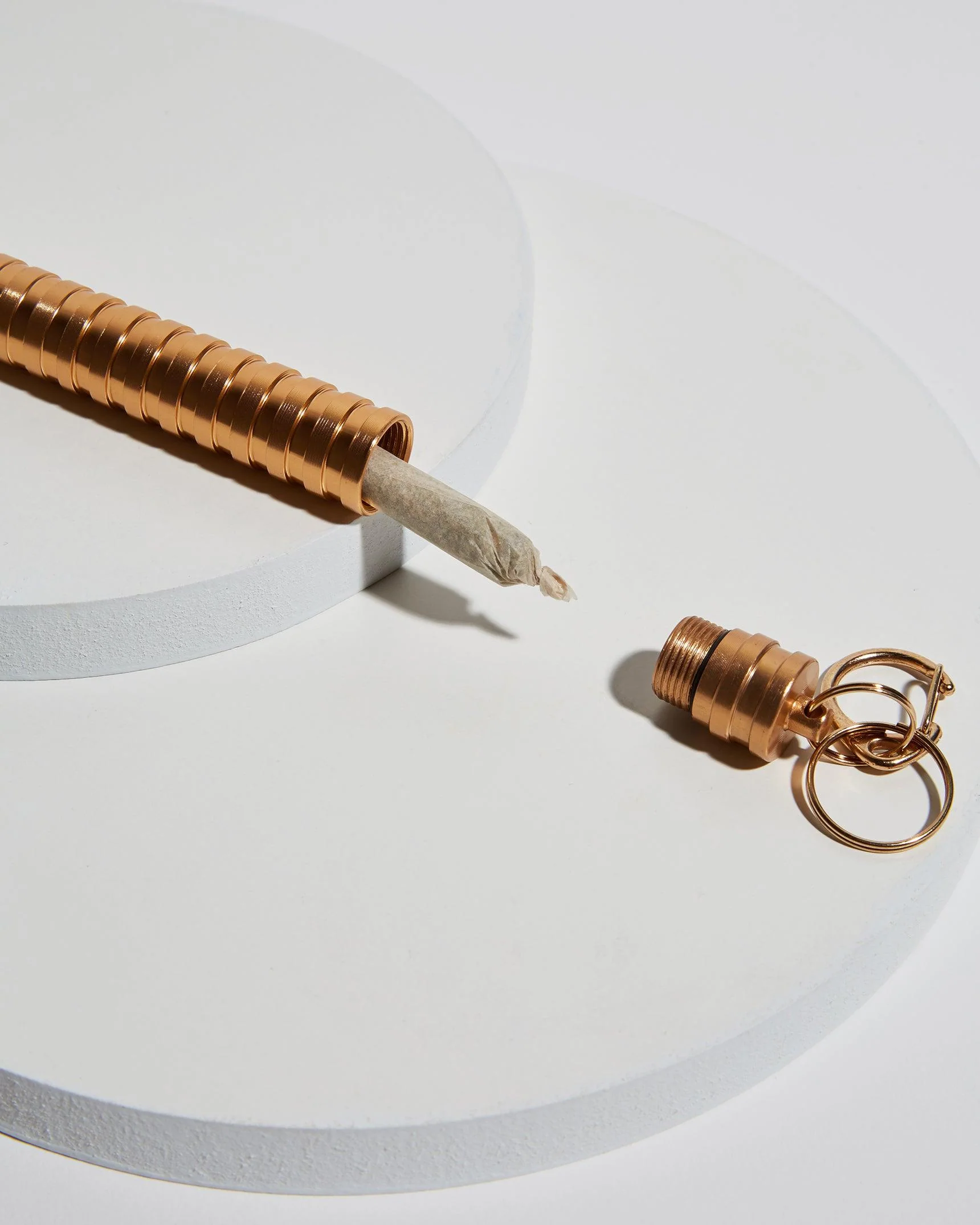 Mini Joint Keychain Carry Case | Gold - Image 2